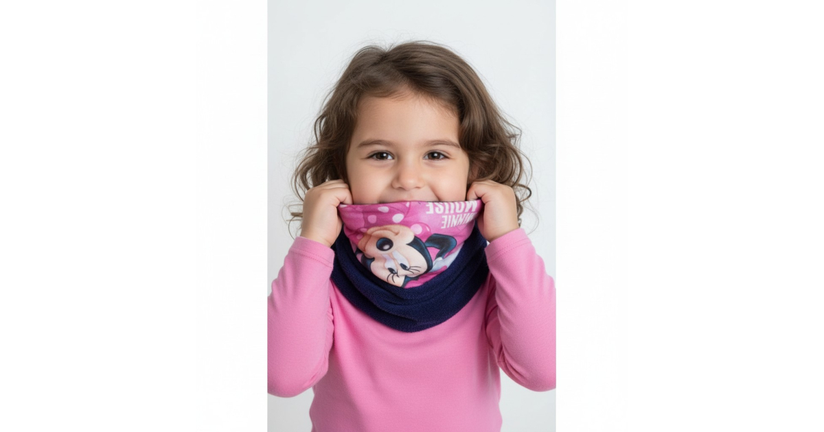 Zimní nákrčník s Minnie vel.UNI - šála - tunel