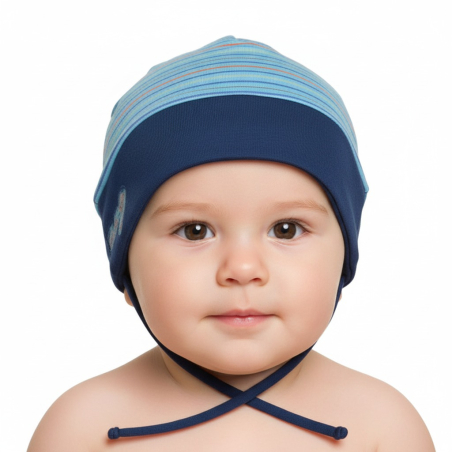 Kojenecká čepička proužek vel.1-2 roky