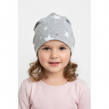 Dívčí jarní čepice prodloužená 5 -12let