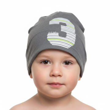 Chlapecká jarní čepice prodloužená vel. 4 -12 let