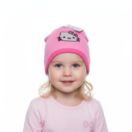 Dívčí čepice CAPU - kočička vel. 48-50