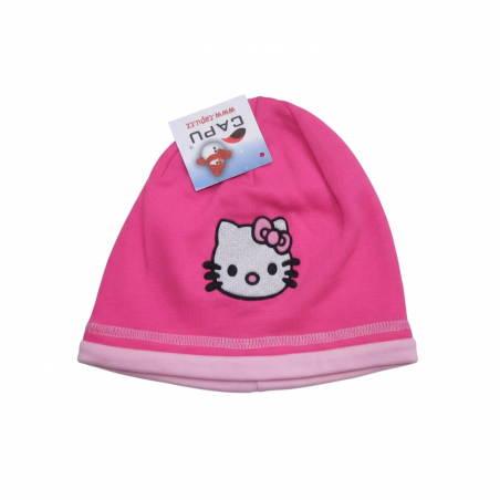 Dívčí čepice CAPU - kočička vel. 48-50