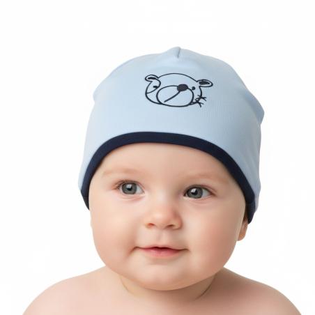 Chlap. čepice PLETEX - vel.40 - 44