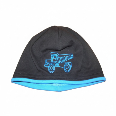 Chlapecká čepice PLETEX s lemem auto