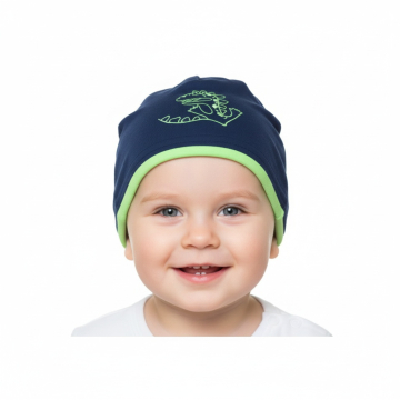 Chlapecká čepice PLETEX s lemem auto