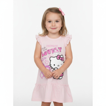 Dívčí letní šaty Kitty s volánky – roztomilé pohodlné