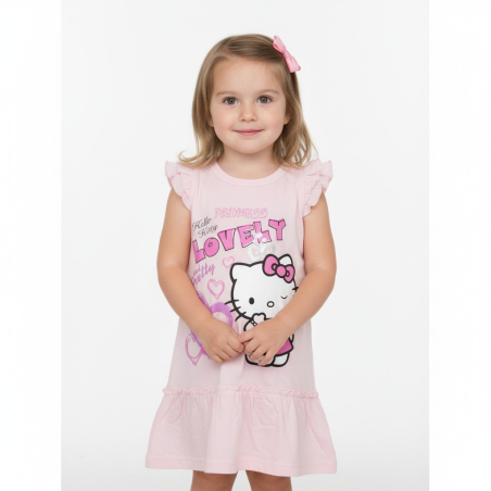 Dívčí letní šaty Kitty s volánky – roztomilé pohodlné
