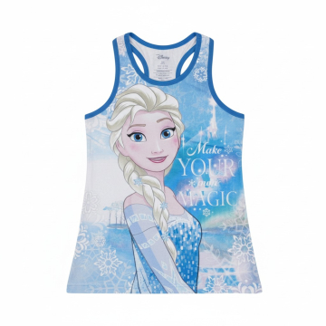 Dívčí šaty Frozen – kouzelné letní šatičky s Elsou a Annou