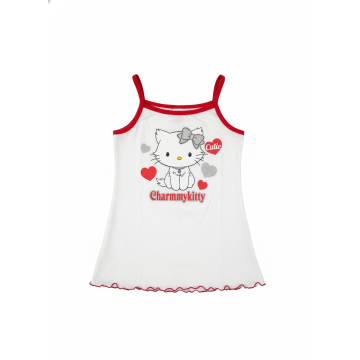 Letní šaty a noční košilka kočička Kitty – roztomilé 2v1