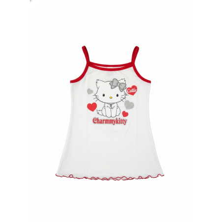 Letní šaty a noční košilka kočička Kitty – roztomilé 2v1