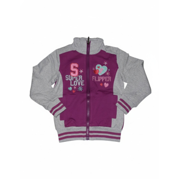 Dívčí tepláková souprava se srdíčkem - Bavlna, pohodlí