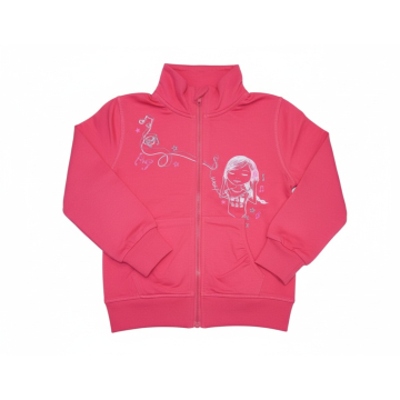 Dívčí tepláková souprava s holčičkou Wolf