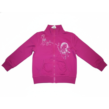 Dívčí tepláková souprava s holčičkou Wolf