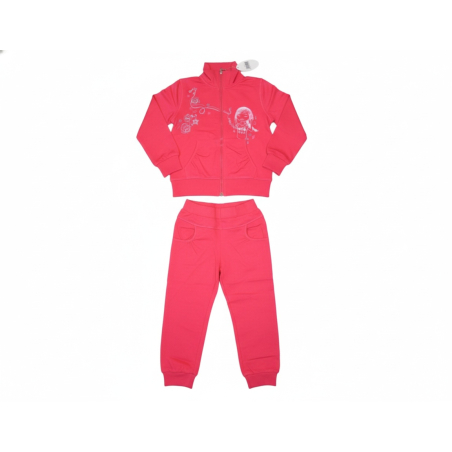 Dívčí tepláková souprava s holčičkou Wolf