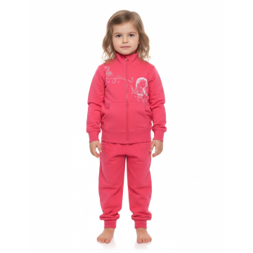 Dívčí tepláková souprava s holčičkou Wolf