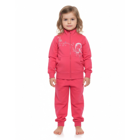 Dívčí tepláková souprava s holčičkou Wolf