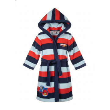 Fleecový dětský župan Angry Birds Rio - teplý a měkký s kapucí, ideální dárek