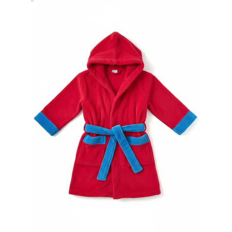 Dětský župan Wolf – Lehký a teplý s kapucí a kapsami