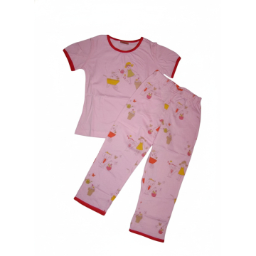 Dívčí bavlněné pyžamo s roztomilým designem | Pohodlí