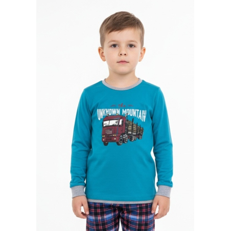 Chlapecké pyžamo Wolf s autem | 100% bavlna, kvalita