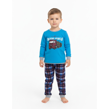 Chlapecké pyžamo Wolf s autem | 100% bavlna, kvalita