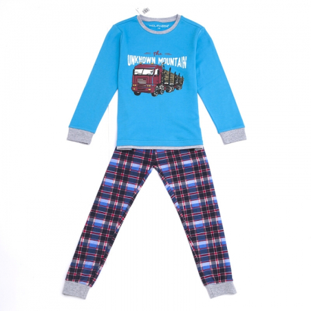 Chlapecké pyžamo Wolf s autem | 100% bavlna, kvalita