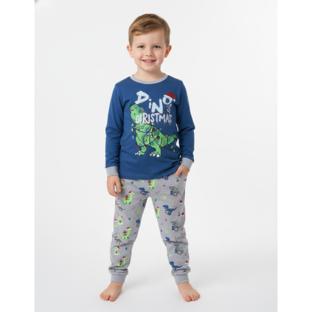 Chlapecké pyžamo s dinosauřími motivy - svítící obrázek
