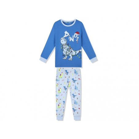 Chlapecké pyžamo s dinosauřími motivy - svítící obrázek