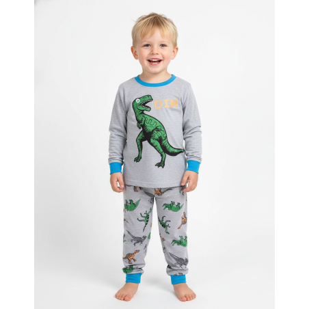 Chlapecké pyžamo s dinosaury | 100% bavlna | Pohodlné