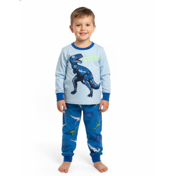 Chlapecké pyžamo s dinosaury | 100% bavlna | Pohodlné