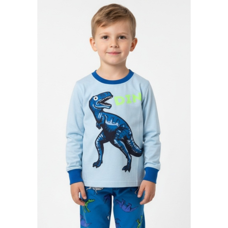 Chlapecké pyžamo s dinosaury | 100% bavlna | Pohodlné