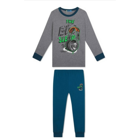 Chlapecké pyžamo se sluchátky | 100% bavlna, svítí ve tmě