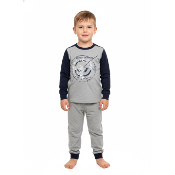 Chlapecké pyžamo Wolf s rytířem | 100% bavlna