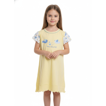 Dívčí bavlněná noční košilka | Pohodlí a roztomilý design