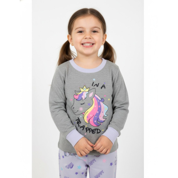 Dívčí pyžamo s jednorožcem | Svítí ve tmě | 100% bavlna