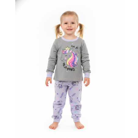 Dívčí pyžamo s jednorožcem | Svítí ve tmě | 100% bavlna