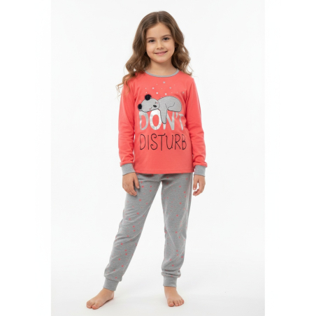 Dívčí pyžamo Kugo Medvídek | Teplé, bavlněné