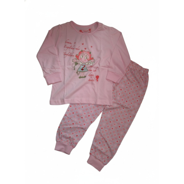 Dívčí pyžamo Wolf | 100% bavlna, pohádkový motiv čertice