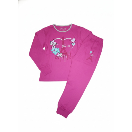 Dívčí pyžamo s motýlky | 100% bavlna | Pohodlné a roztomilé