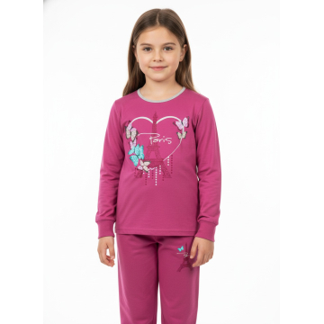 Dívčí pyžamo s motýlky | 100% bavlna | Pohodlné a roztomilé