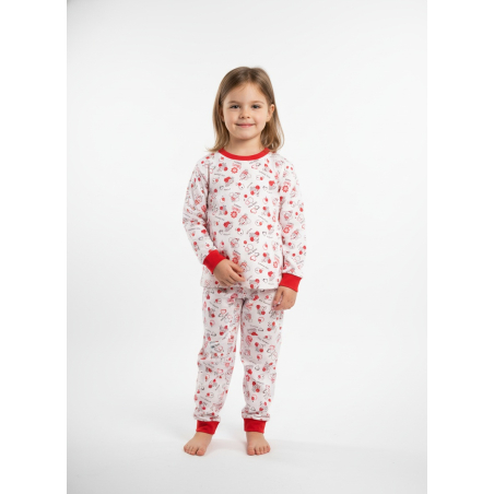 Dívčí pyžamo V-Mart berušky | 100% bavlna, český výrobce