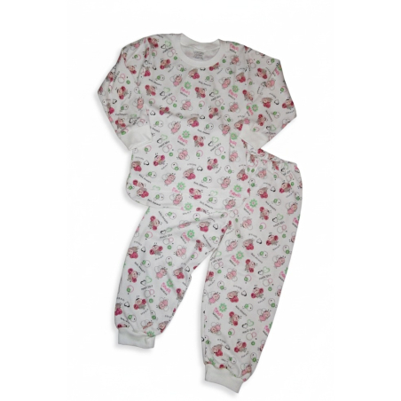 Dívčí pyžamo V-Mart berušky | 100% bavlna, český výrobce