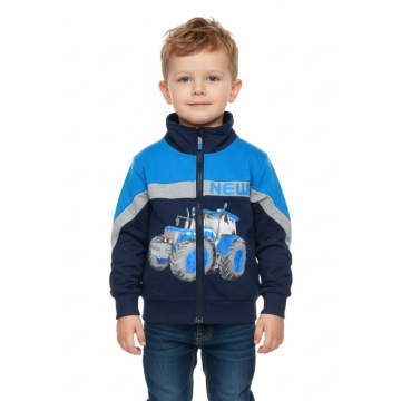 Chlapecká tepláková mikina traktor Kugo