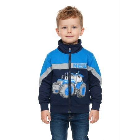 Chlapecká tepláková mikina traktor Kugo