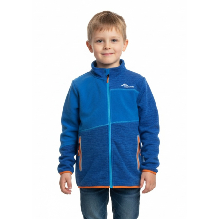 Chlapecká fleecová mikina na zip | Hřejivá & Reflexní