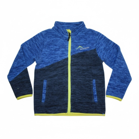 Chlapecká fleecová mikina na zip | Hřejivá outdoor mikina