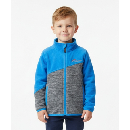 Chlapecká fleecová mikina na zip | Hřejivá outdoor mikina