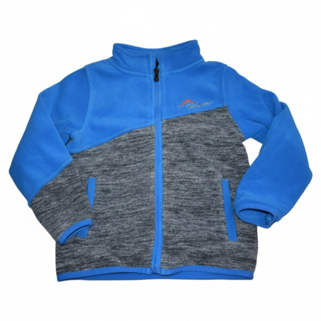 Chlapecká fleecová mikina na zip | Hřejivá outdoor mikina