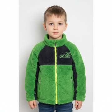 Chlapecká fleecová mikina s kožíškem | Hřejivá a lehká