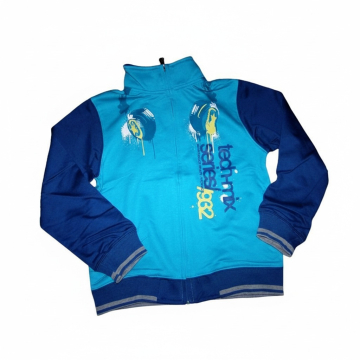 Chlapecká tepláková mikina s potiskem sluchátek | 100% bavlna